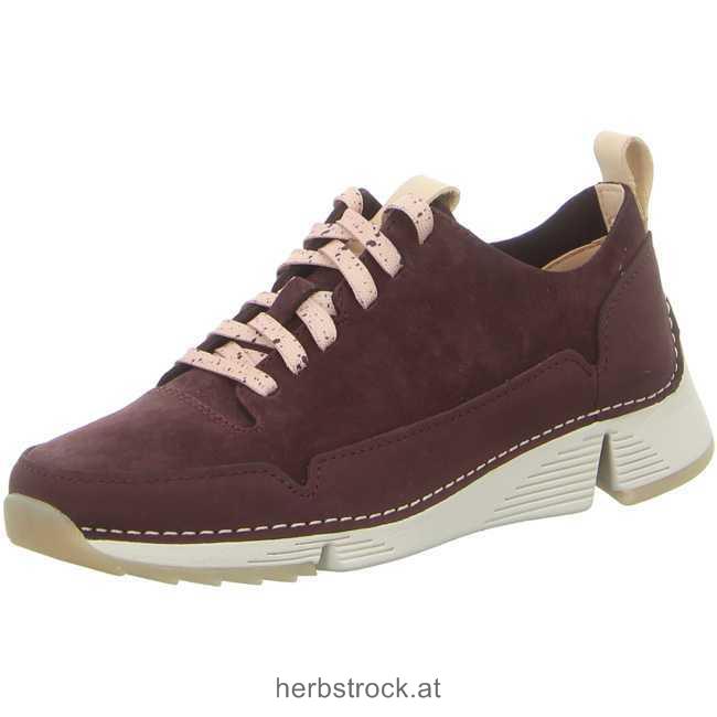 26135438 Sportliche Schnürschuhe aubergine Frauen