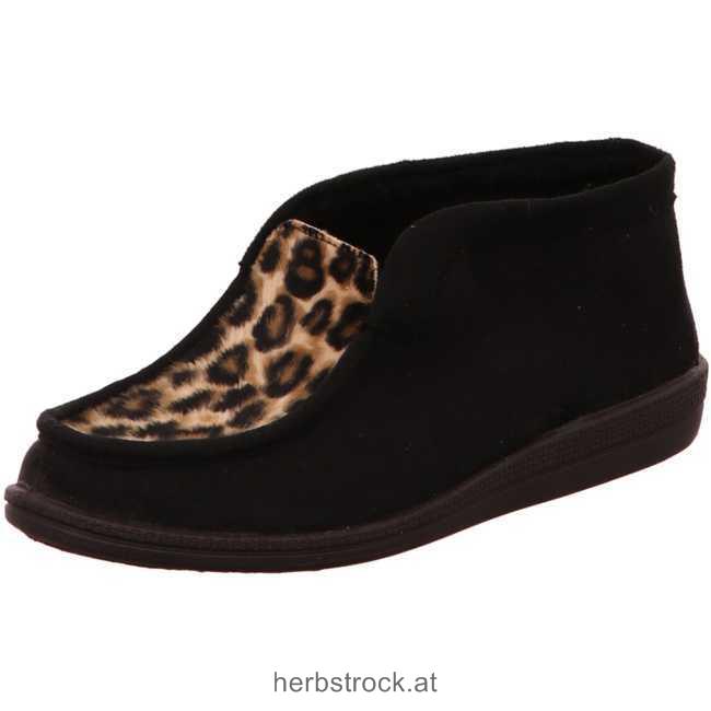 Frauen 2175-90 Hausschuhe schwarz