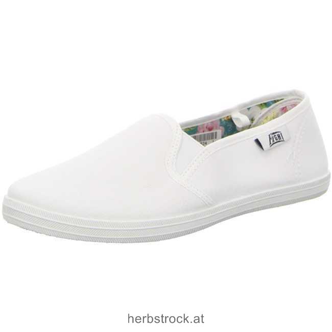 Frauen 605800-10x Klassische Slipper weiß