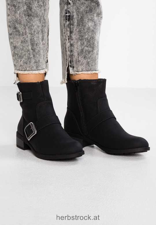 Frauen MUNCH - Cowboy-/Bikerstiefelette black