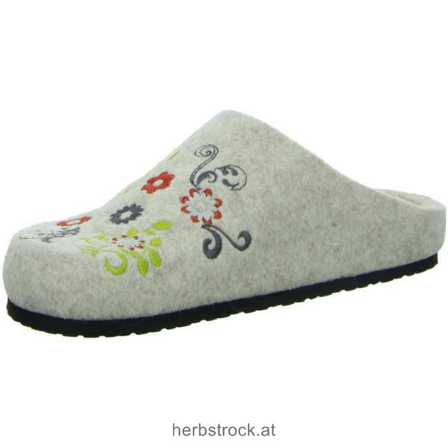 1005622 Hausschuhe Frauen beige kombi