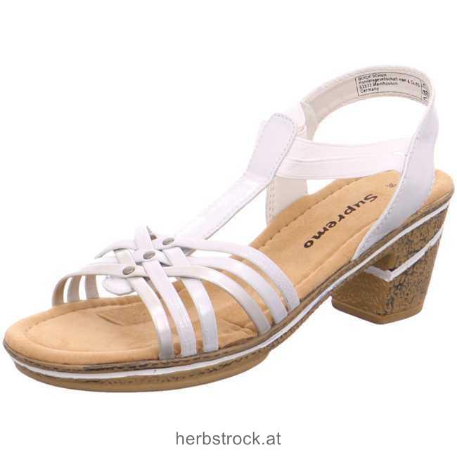 2720508/00002 Komfort Sandalen weiß Frauen