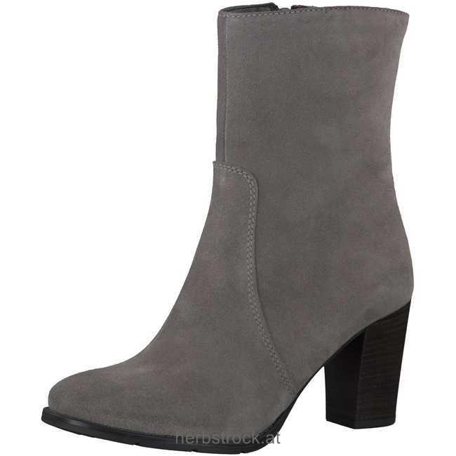 Frauen 1-1-25385-27-227 Klassische Stiefeletten hellgrau