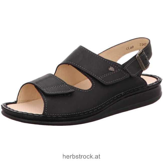 Männer Rialto 01523 055099 Komfort Sandalen schwarz