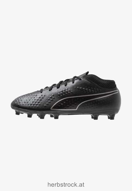 PUMA ONE 4 FG - Fußballschuh Nocken black Männer